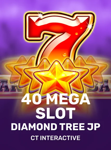 40 Mega Slot Diamond Tree JP game tile