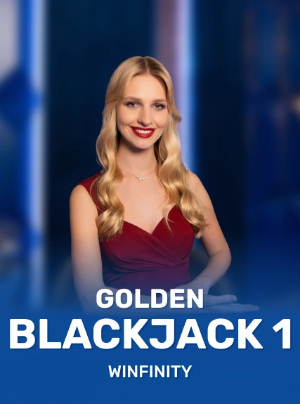 Golden Blackjack 1 game tile
